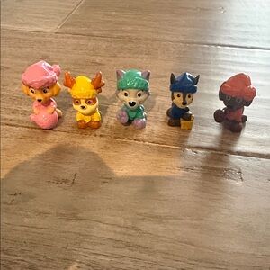 Paw Patrol Colorful Action Figure Set